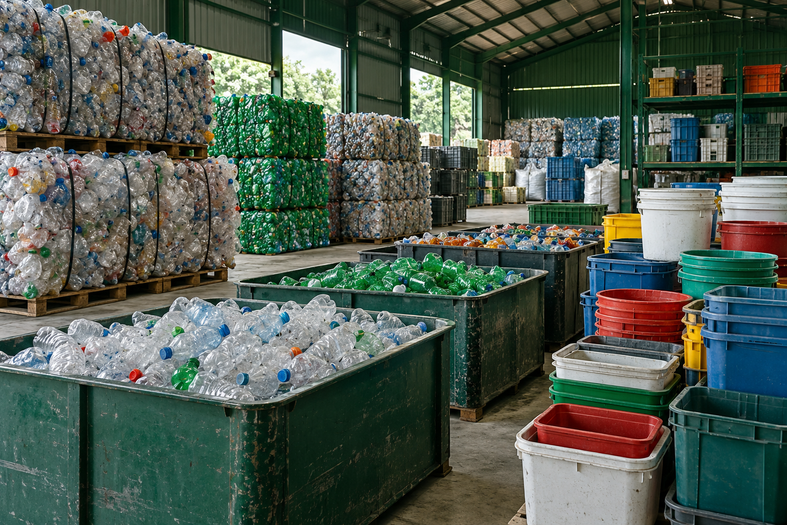 Plastic & mixed scrap for collection